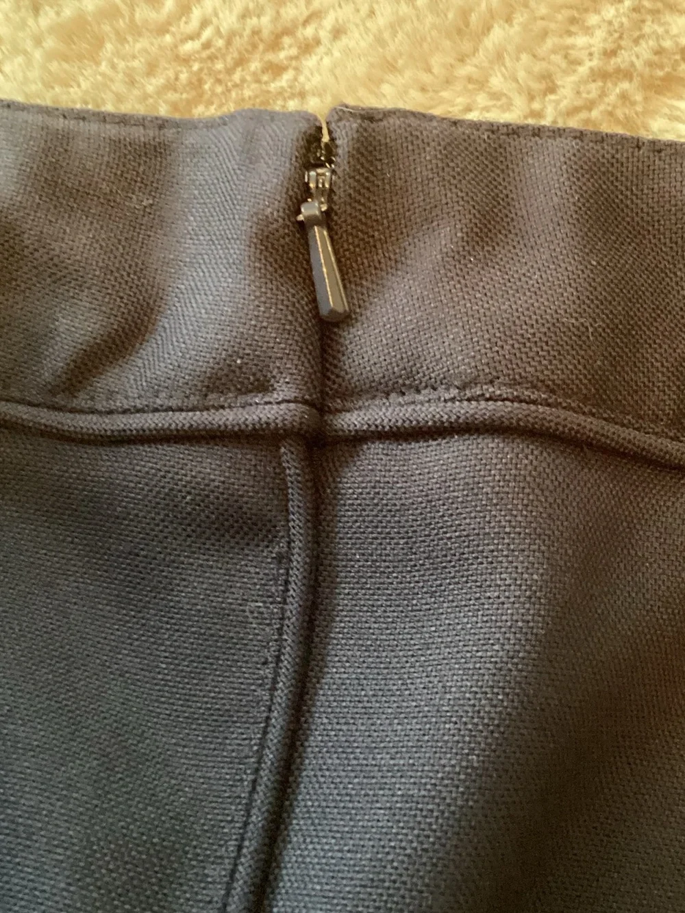 Tory Burch Classic Wool Straight-Leg Ponte Pants in Navy Blue - Size 10